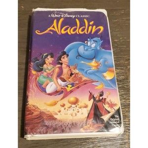 Aladdin Black diamond RARE 1662  (VHS, 1993)